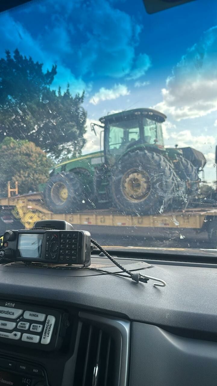 Imagem de compartilhamento para o artigo Trator furtado em Costa Rica é recuperado pela Polícia Federal em Campo Grande da MS Todo dia